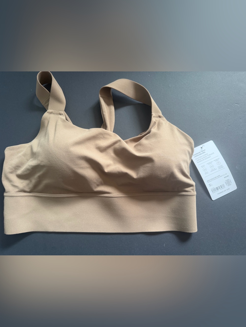 Athleta Warrior Twist Longline Bra - Large - D/DD